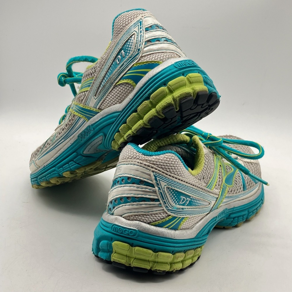 Brooks Defyance D4 Womens Running Shoes Size 8 Turquoise Green‎ Sneakers - Picture 2 of 8